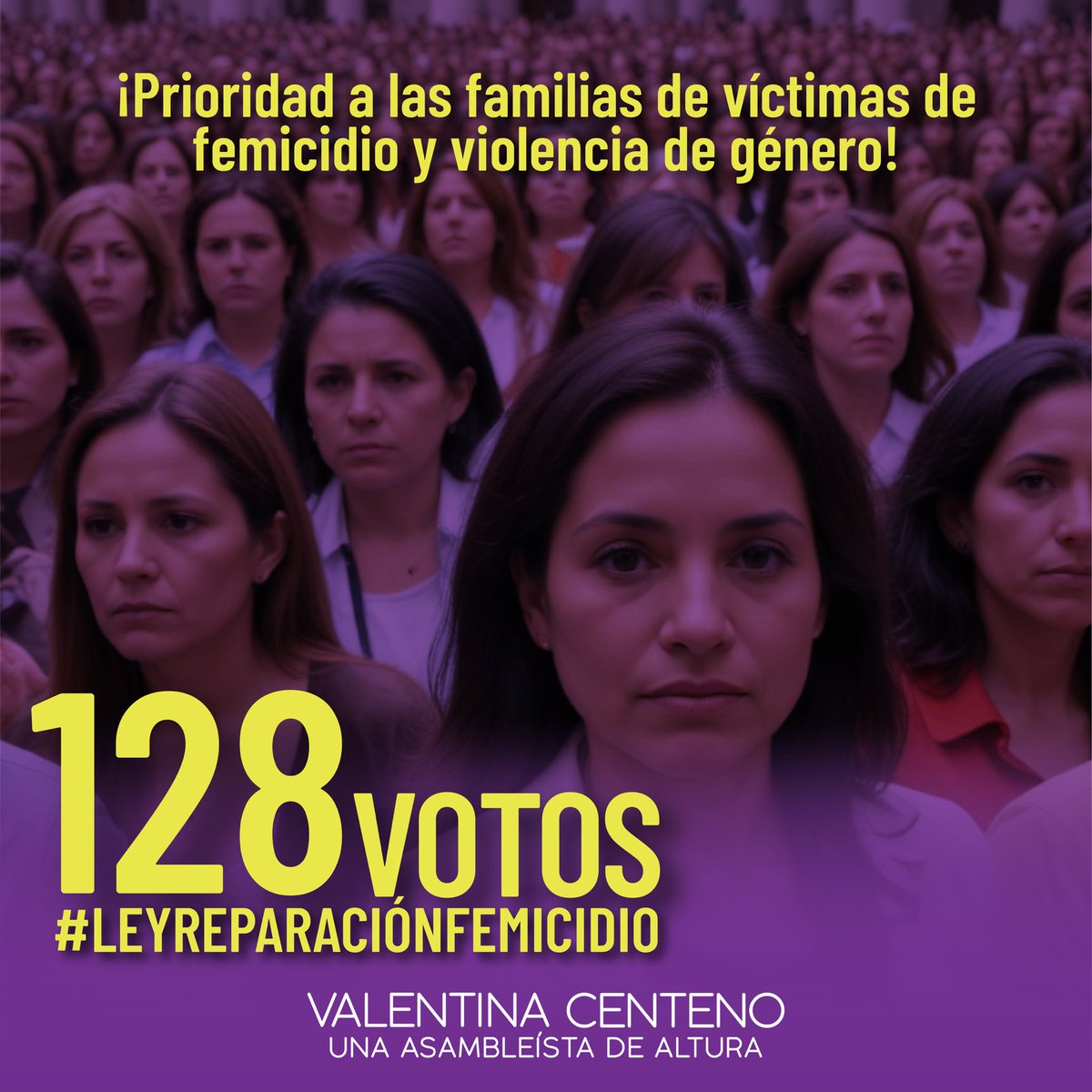 Hoy se escucharon las voces de madres, hermanas, hijos e hijas, a quienes la violencia de género les ha arrebatado a su ser querido.

Con la aprobación unánime de #LeyReparaciónFemicidio se garantiza la reparación y acompañamiento integral de las familias víctimas de feminicidio.