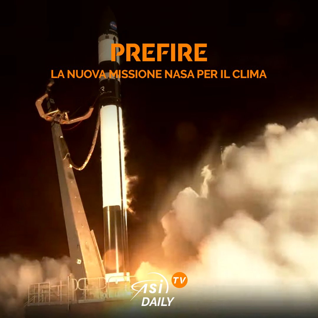 🚀Lanciato il primo #cubesat di #Prefire, la missione @NASA dedicata allo studio dei poli della #Terra Guarda il video su AsiTv 👉 ow.ly/tyh350RZ7a8 Oppure ascolta l'audio 🎧 ow.ly/bAbH50RZ6n2 📱Seguici anche su WhatsApp ow.ly/YSrZ50RYotr