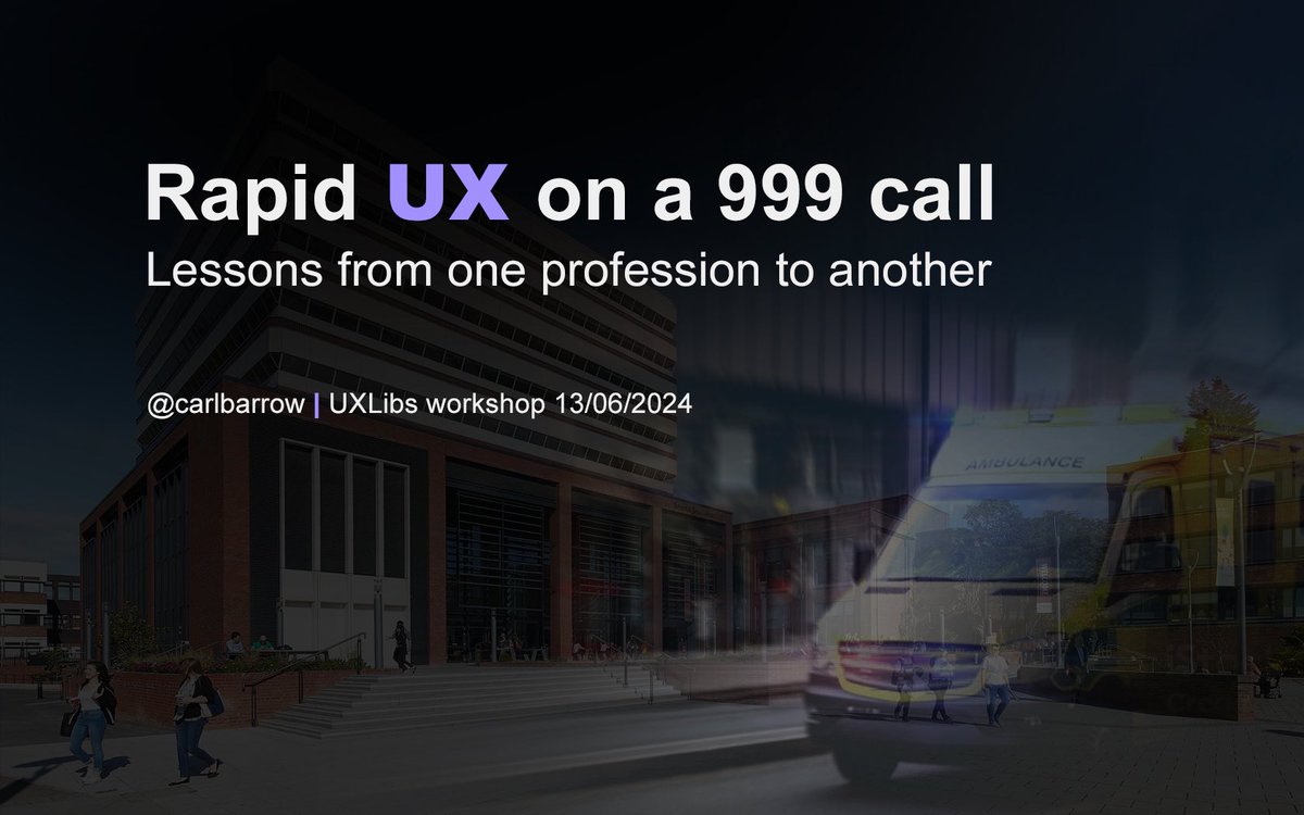 Carl Barrow (@carlbarrow) on Twitter photo Just a little bit of a teaser trailer! So excited to be stepping back in your profession and looking forward to catching up with people I’ve not seen for a long time! This might be work for you guys, but it’s actually a holiday for me! #uxlibs <a href="/UXLibs/">UX in Libraries</a> Just a little bit of a teaser trailer! So excited to be stepping back in your profession and looking forward to catching up with people I’ve not seen for a long time! This might be work for you guys, but it’s actually a holiday for me! #uxlibs <a href="/UXLibs/">UX in Libraries</a>