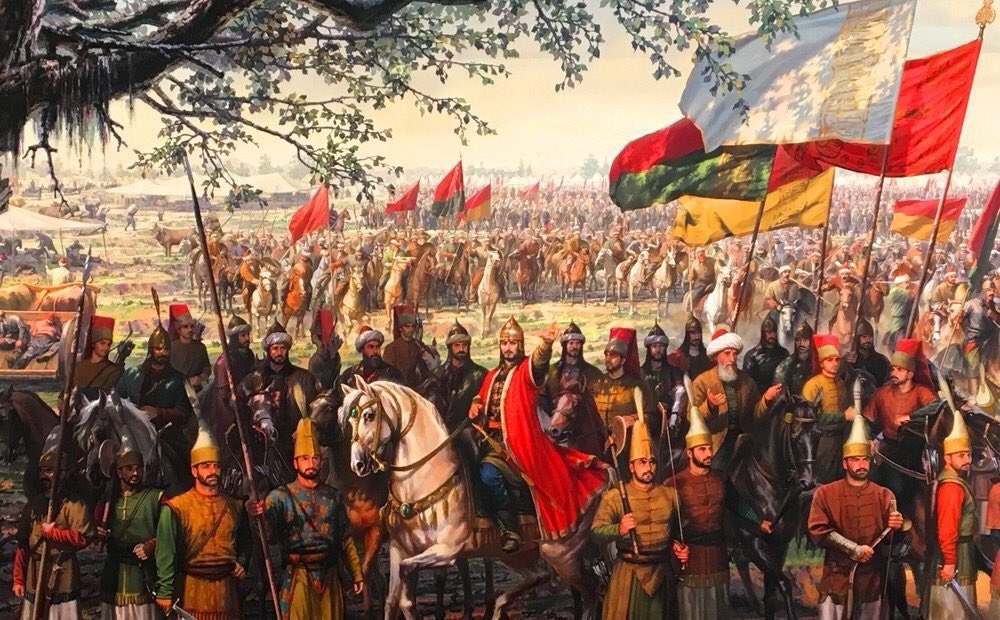 "Ama biz unuttuk. Kim olduğumuzu kimlerin mirasına konduğumuzu unuttuk. Fatih'in çelik iradesine de, Akşamsettin'in dev imanına da şimdi rüyalarımızda bile yaklaşamıyoruz."

Galip Erdem