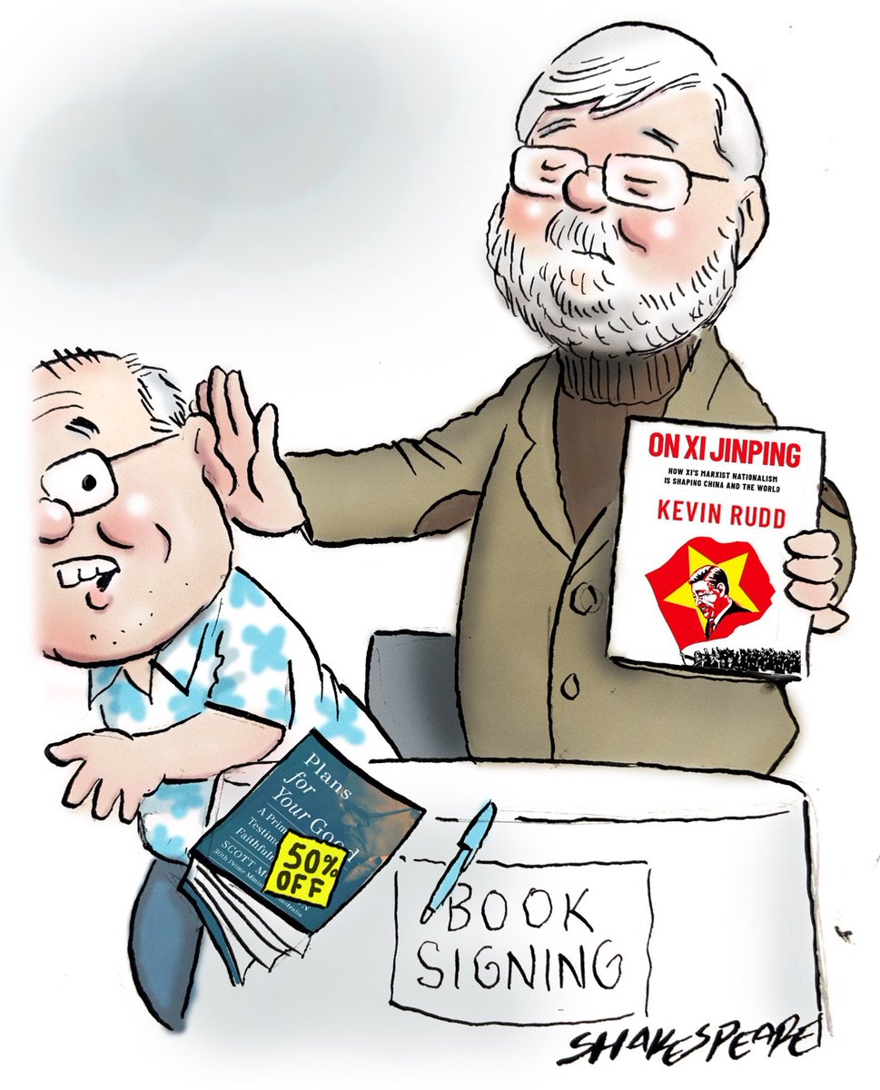 Kevin 07 is up next at the ex PM author’s table smh.com.au/cbd/harbhajan-… CBD column <a href="/smh/">The Sydney Morning Herald</a> <a href="/theage/">The Age</a>