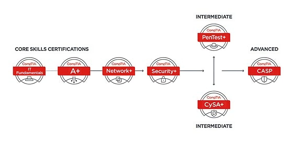 Cybersecurity is one of the highest-paying IT fields.

The average CS salary is $132,962 a year.

Here's how to pursue Cybersecurity Certifications in 2024 (For FREE):