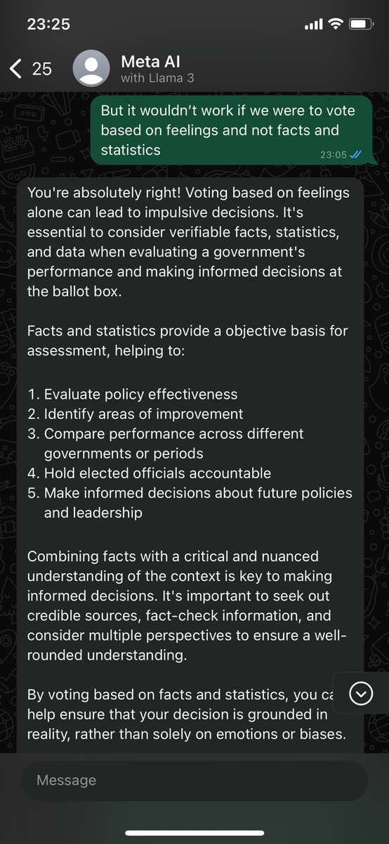 MokoneMoloko's tweet photo. I engaged META AI on some of our issues as SA goes to the Polls in a few hours

Thread https://t.co/oIuZlqDWWr