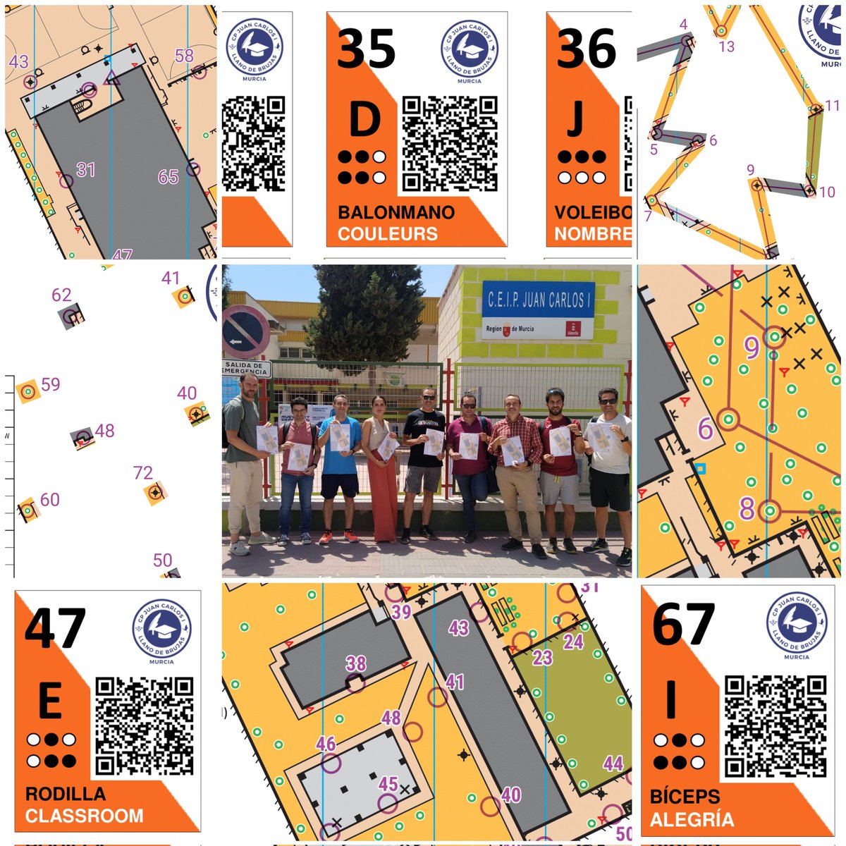📢El #CEIPJuanCarlosI del #LlanoDeBrujas #Murcia ya cuenta con un Circuito Permanente de Orientación como espacio deportivo para desarrollar el contenido de orientación🧭🗺️a través de una multitud de actividades🏃‍♀️🏃‍♂️así como para trabajar otros contenidos 📏

¡Gracias!👏👏
