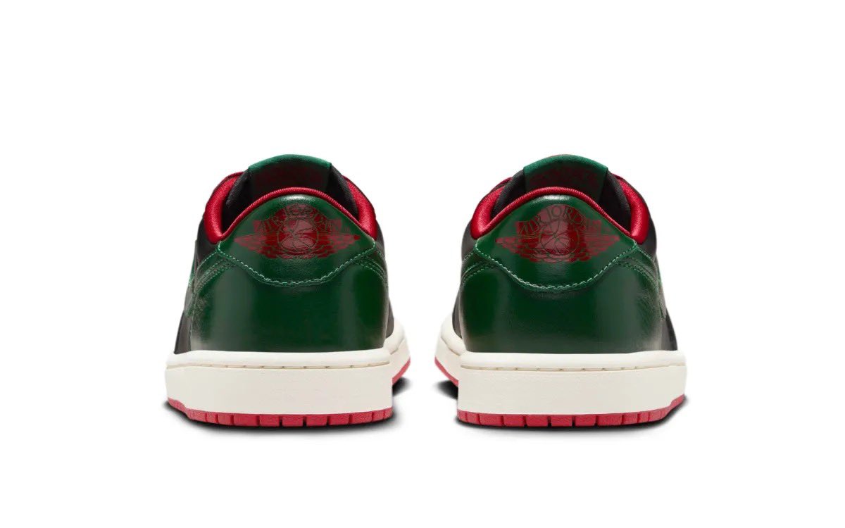 Nike Wmns Air Jordan 1 Low OG “Black/Gorge Green” Official Image［CZ0775-036］［ナイキ AJ1 エアジョーダン1 ロー 新色 ブラック ゴージグリーン レッド］ uptodate.tokyo/nike-wmns-air-…