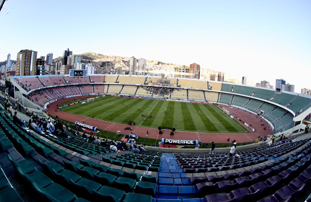 🏟️ ¡El Hernando Siles de La Paz! El escenario de esta noche de #CONMEBOLLibertadores! 🏆 

#TodoUnPueblo 🇵🇸