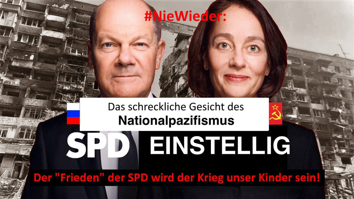 #SPDEinstellig ist die Hoffnung, das der Krieg der Ukraine beendet wird, das Sterben & verstümmeln endet. Das wir den Mut aufbringen, der Ukraine zu geben, was sie braucht, anstatt uns damit zu brüsten, wie wir ein paar Pflaster auf die Wunden derer kleben die für Europa sterben.