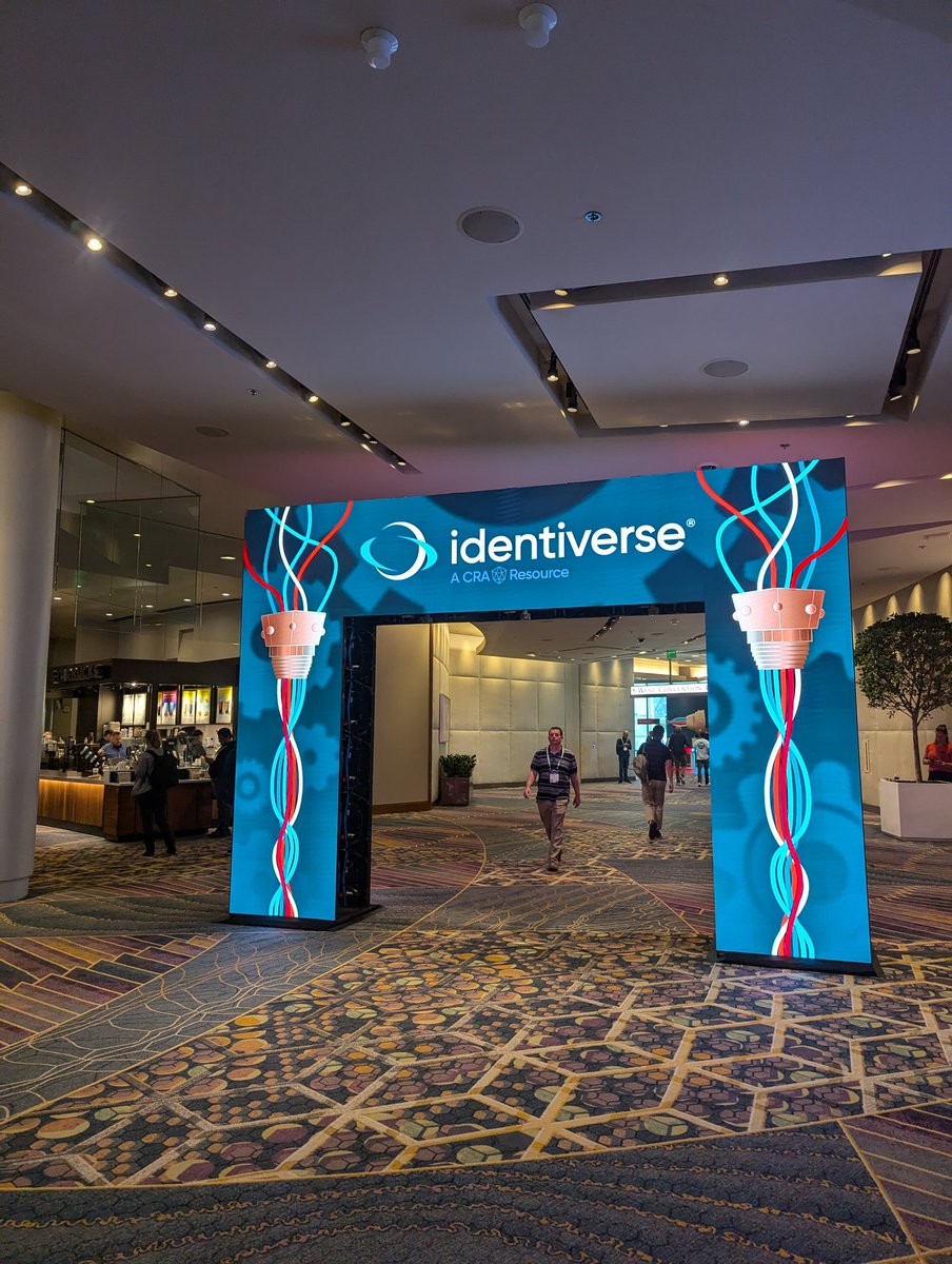 Attending the #Identiverse conference this year! Excited to talk about #passkyes and #digitalidentites 😀