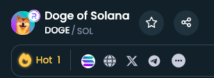 Doge on Solana tweet media