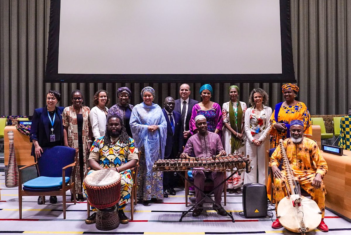 Today at the @UN as we celebrated #AfricaDay, @OpimaJude of @questlyft highlighted how our UniPod is bridging the #education skills gap. At #timbuktoo we believe that universities have a key role to play in scaling up innovation.