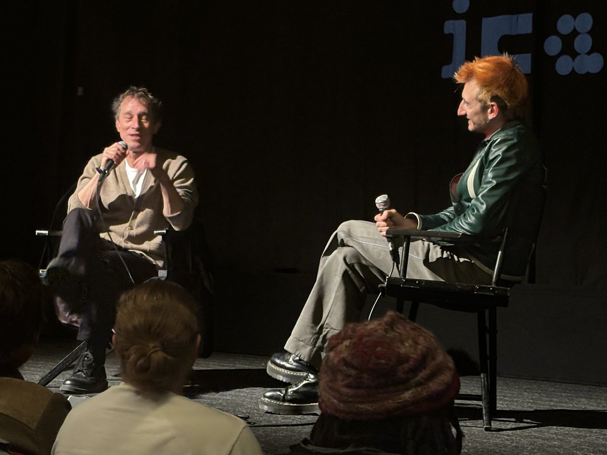 Bertrand Bonello discussing THE BEAST tonight at the ICA in one of the best Q&As I’ve seen in quite a while.