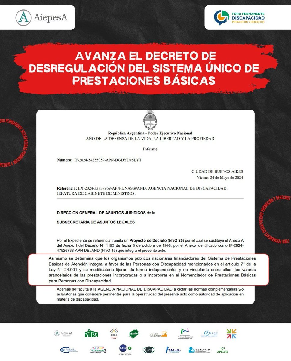 hola, no sé si saben pero mañana 29 va a haber una movilización a Olivos contra el ajuste a la discapacidad. con esta medida, muchas personas se quedarán sin tratamientos y acompañamiento. por favor, si ven esto compartan 🫶🏻