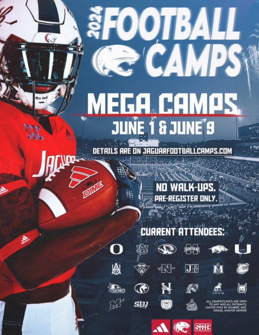 Blessed to receive an invite to <a href="/SouthAlabamaFB/">South Alabama Football 🏈</a> thank you <a href="/CoachWindham/">Will Windham</a> for the invite <a href="/RivalsFriedman/">Adam Friedman</a> <a href="/AllenTrieu/">Allen Trieu</a> <a href="/GregSmithRivals/">Greg Smith</a> <a href="/ChadSimmons_/">ChadSimmons</a> <a href="/IamClint_C/">Clint Cosgrove</a> <a href="/GregBiggins/">Greg Biggins</a> <a href="/adamgorney/">Adam Gorney</a> <a href="/TeamNixRecruit/">TeamNix Recruiting</a>