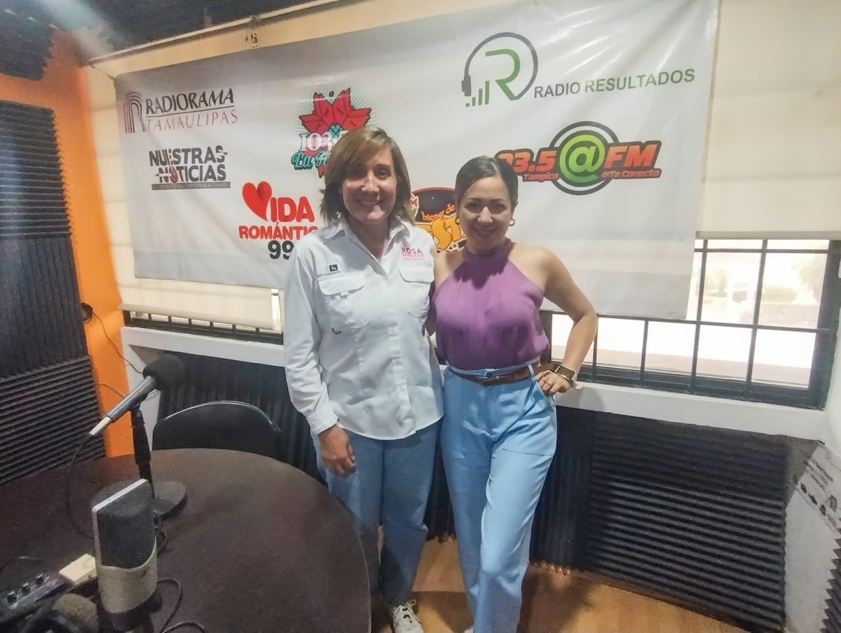 En entrevista con Betty Ramírez en NN Nuestras Noticias de Radiorama Tamaulipas, tuve la oportunidad de compartir las iniciativas que forman parte del proyecto para el progreso de Tampico, como el Parque Padre y la segunda clínica veterinaria para mascotas.

#RG
#VamosASeguirle
