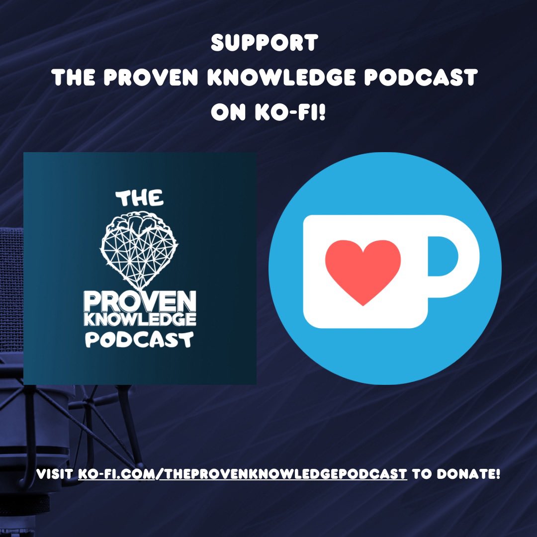 If you’re looking to support The Proven Knowledge Podcast on a deeper level you can now do so thanks to the amazing platform Ko-Fi!​​ ​ Follow the link here to contribute 👉 ko-fi.com/theprovenknowl…