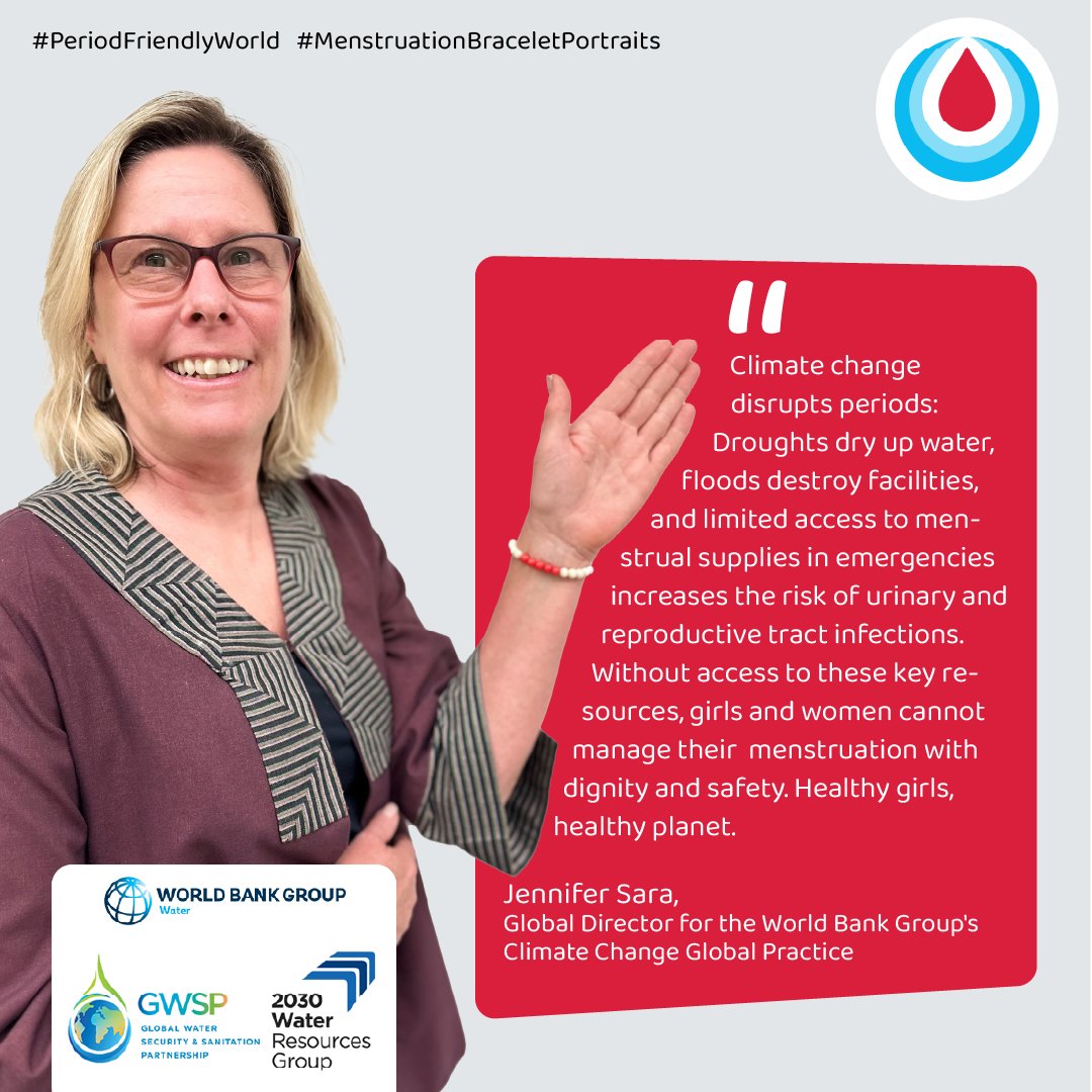 GWSP (@thegwsp) on Twitter photo When climate disaster strikes, girls are forced out of schools & entire communities have to migrate. Building climate resilience protects menstruating girls & women & their health. #MHDay2024 . <a href="/JenniferJSara1/">Jennifer J. Sara</a> on building a #PeriodFriendlyWorld wrld.bg/Q47e50RWTmn a When climate disaster strikes, girls are forced out of schools & entire communities have to migrate. Building climate resilience protects menstruating girls & women & their health. #MHDay2024 . <a href="/JenniferJSara1/">Jennifer J. Sara</a> on building a #PeriodFriendlyWorld wrld.bg/Q47e50RWTmn a