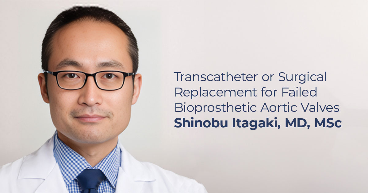 Join us at 7:30 AM ET Wednesday for cath conference. Shinobu Itagaki, MD, MSc, will discuss 'Transcatheter or Surgical Replacement for Failed Bioprosthetic Aortic Valves.' Email mwhc.cathconference@gmail.com if you need a registration link. #CRTonline #CRT2025 #cardiology