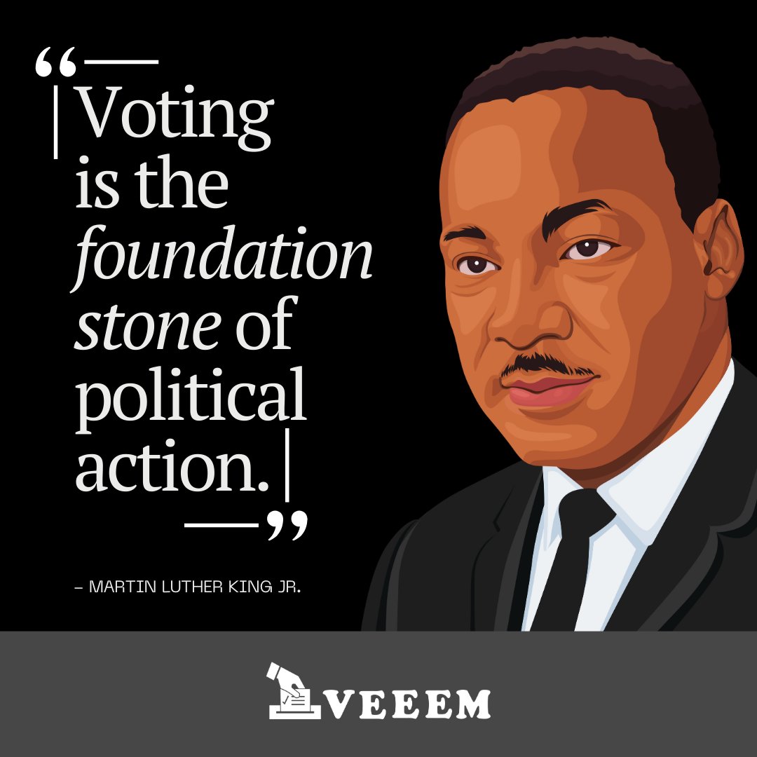 VEEEMPittsburgh's tweet photo. "Our lives begin to end the day we become silent about things that matter." -Martin Luther King Jr.

Voting MATTERS! Make sure your voice is heard!
#VoterEmpowerment https://t.co/l8bXZCzyLq