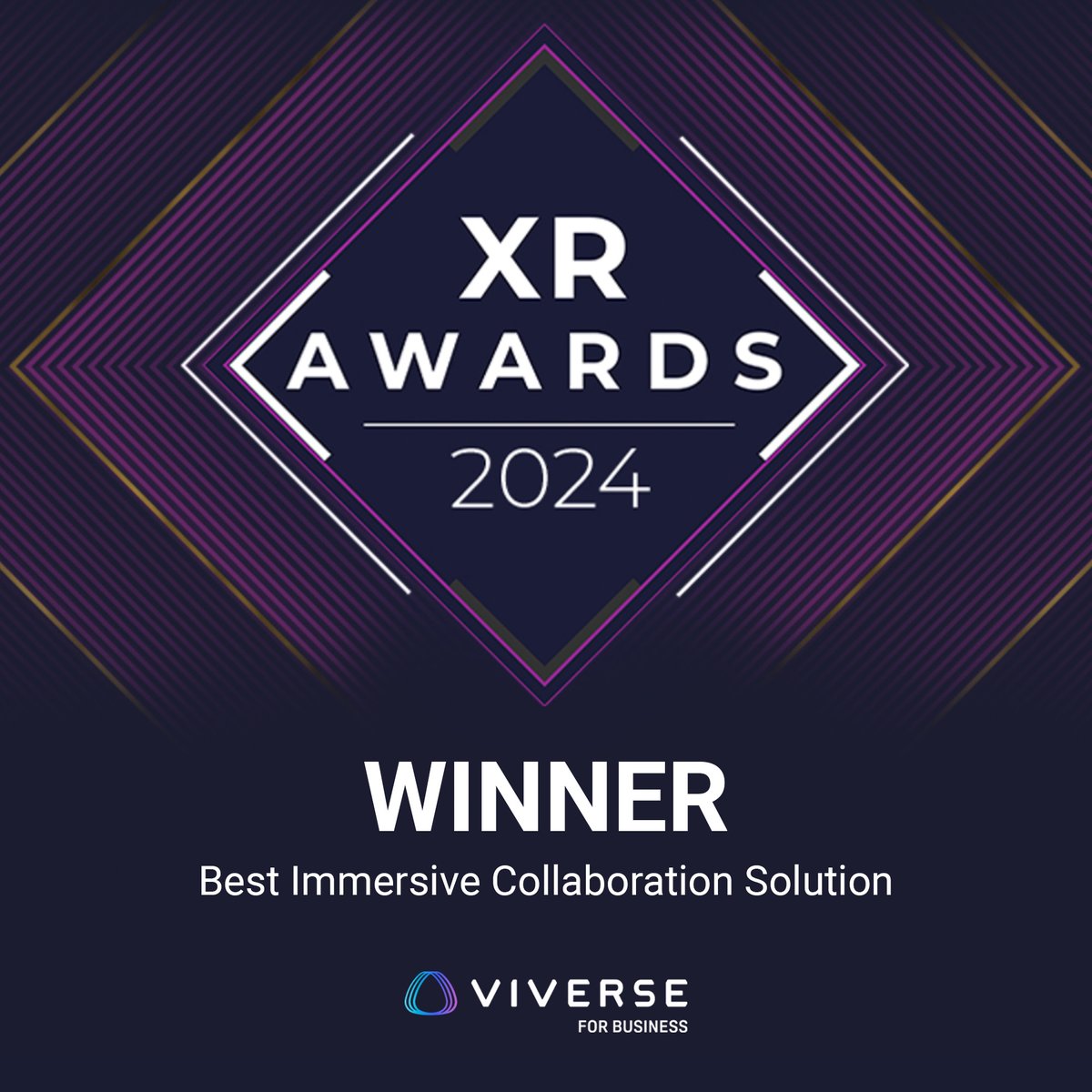The winners of the #XRAwards24 by @Xrtoday have been announced, and we're delighted that VIVERSE for Business has won the accolade for Best Immersive Collaboration Solution! 🏆 htcvive.co/VFBT #XRAwards24 #XRToday #VR #XR #VIVERSE #VIVERSEforBusiness
