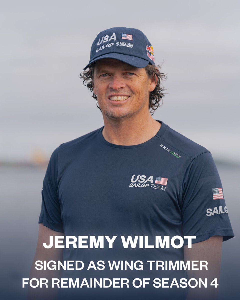 Jeremy Wilmot has been signed to the active roster as wing trimmer for the remainder of the season. Jeremy brings with him extensive experience in foiling A-cats, Nacra 17s, and skiffs. We welcome Jeremy to the team and look forward to what lies ahead.