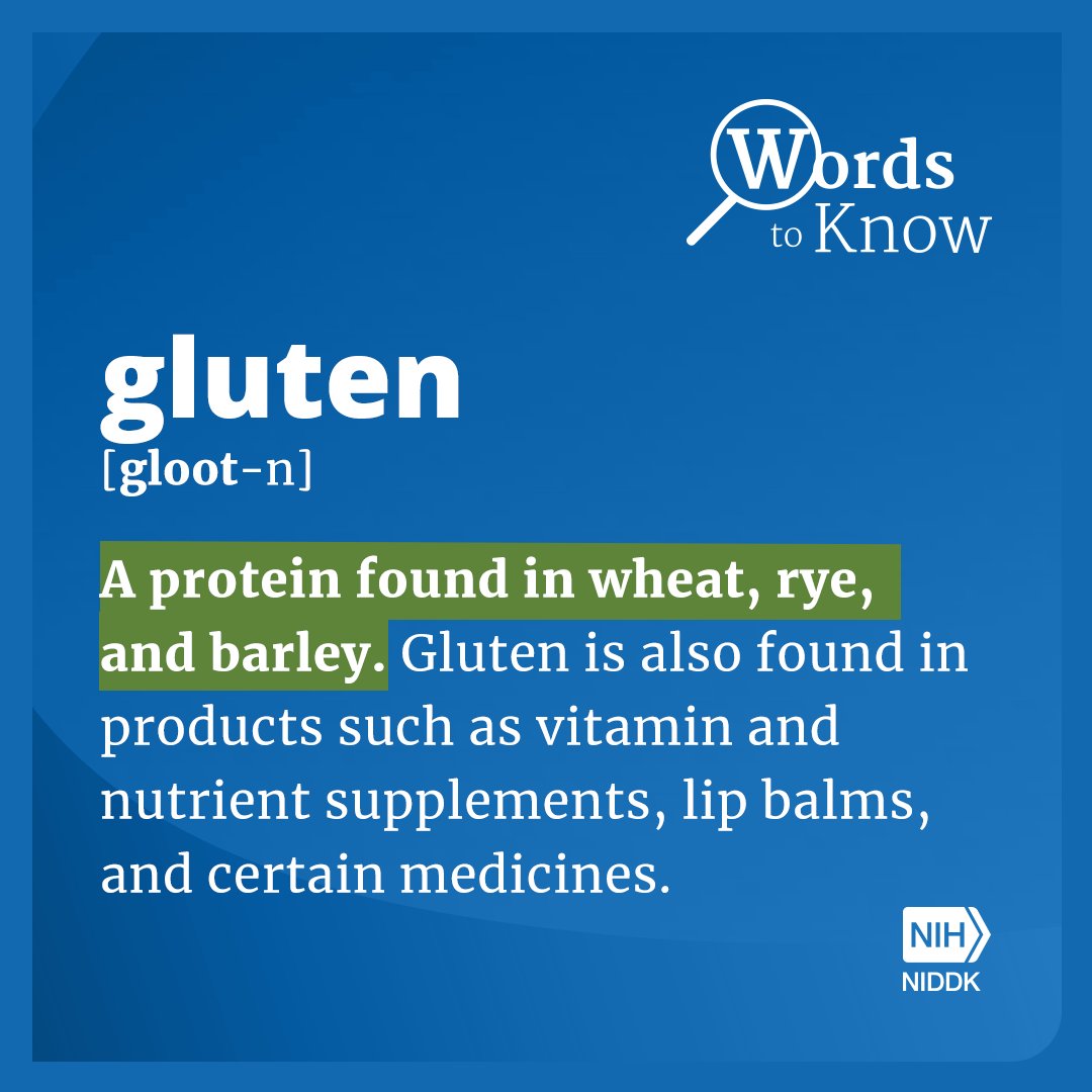 What should I eat if I have #CeliacDisease?

Foods that are naturally #GlutenFree include meat, fruits, vegetables, rice, and some seasonings. niddk.nih.gov/health-informa…