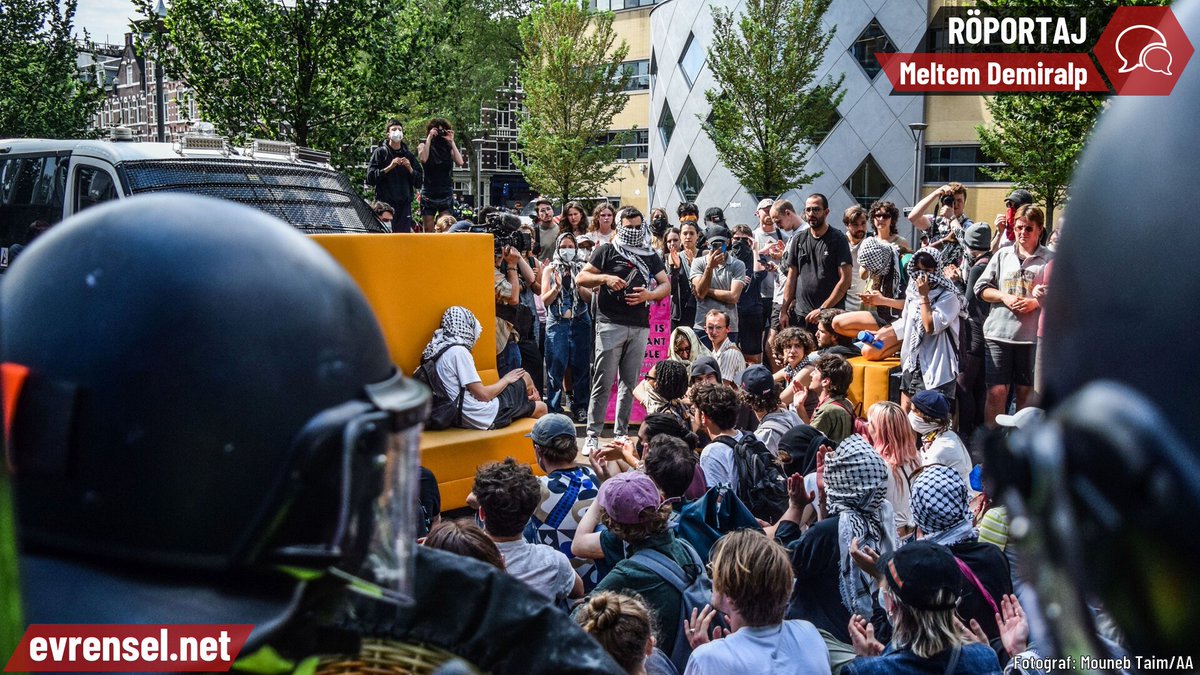 Filistin’le dayanışma için öğrenci eylemlerinin yapıldığı Kanada ve Hollanda’daki üniversitelerden öğrenciler öğrenci hareketinin ivme kazandığına dikkat çekerlerken, birbirlerinin cesaretinden de ilham aldıklarını söylüyor Meltem Demiralp'in haberi evrn.sl/e9pmmp