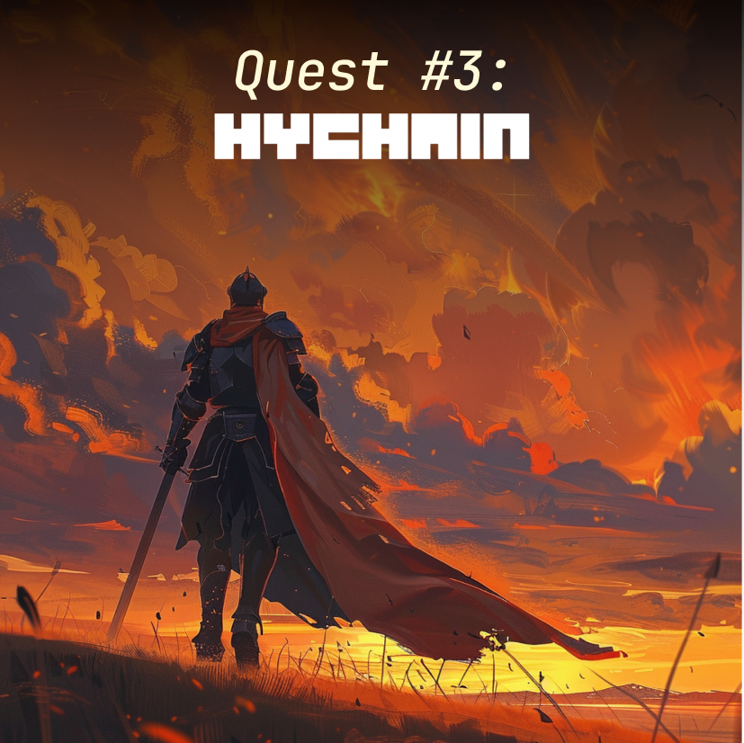 Welcome to Quest #3 of Caldera Crusade!

Dive into @HYCHAIN_GAMES, a rollup designed to eliminate onboarding and technical friction, enabling games to achieve massive scale.

Get Started: app.galxe.com/quest/Caldera/…