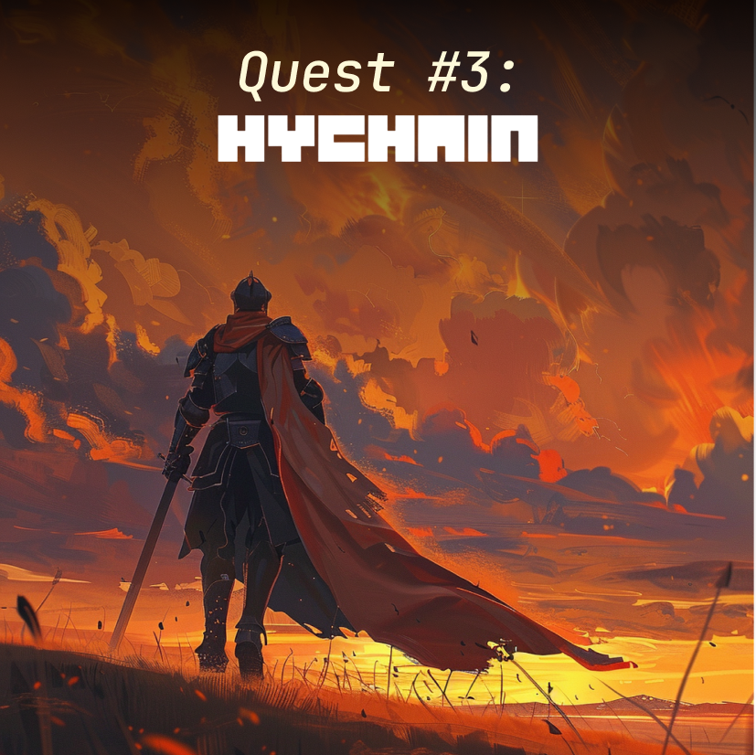 Welcome to Quest #3 of Caldera Crusade!

Dive into <a href="/HYCHAIN_GAMES/">HYCHAIN</a>, a rollup designed to eliminate onboarding and technical friction, enabling games to achieve massive scale.

Get Started: app.galxe.com/quest/Caldera/…