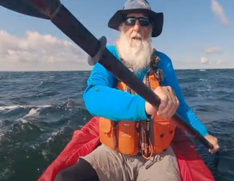 1_Mississippi's tweet photo. Join us online June 3 at 6:30pm for this free #RiverDaysOfAction event. Meet Dale Sanders - the oldest person to paddle the entire #MississippiRiver at age 87. See a short version of the film "Greybeard, The Man, The Myth, The Mississippi" https://t.co/Eg5jprziNV https://t.co/ma2RDCWbaH