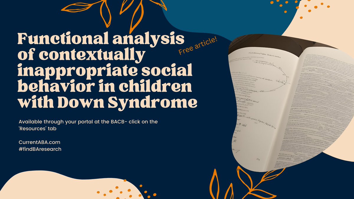 Nicole Bank BCBA tweet media