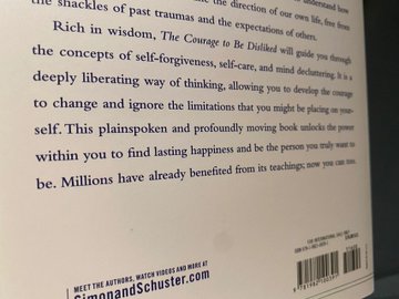 Reading also makes me happy and brings me closer to the world.