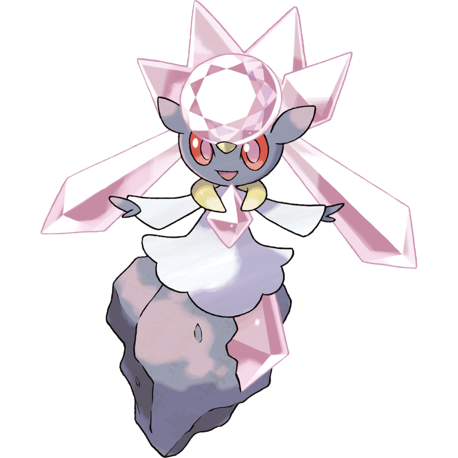 Bronya and Diancie

'A sudden transformation of Carbink, its pink, glimmering body is said to be the loveliest sight in the whole world.' (Also it rules over Carbink)