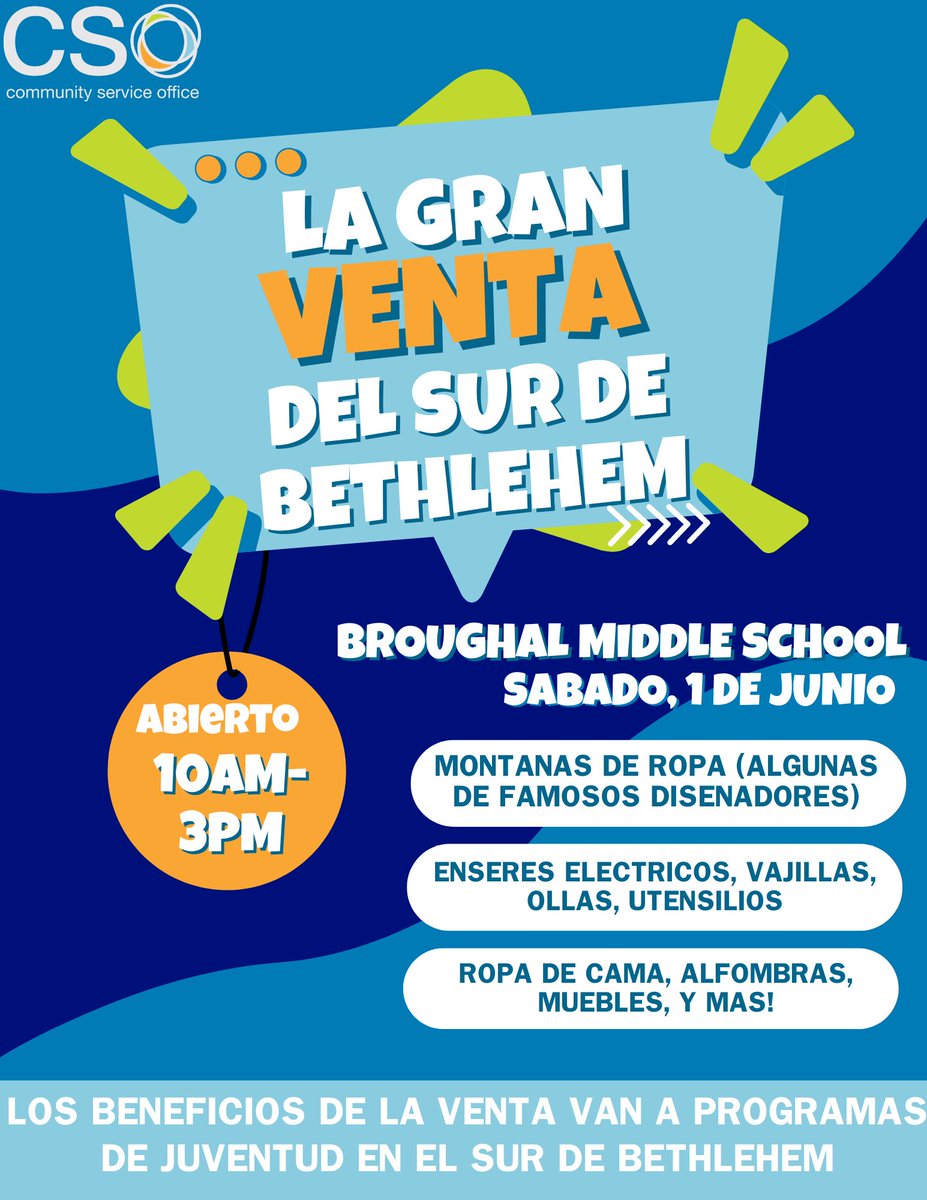 Join us for The Great Southside Sale on Saturday!