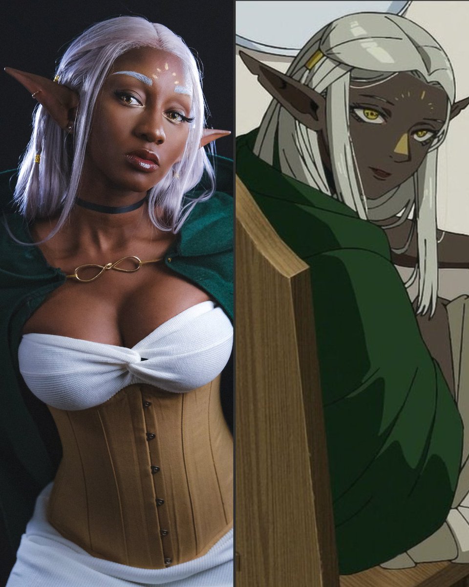 JaharaJayde's tweet image. NEW COSPLAY✨

Cithis - Delicious in Dungeon

#Dungeonmeshi