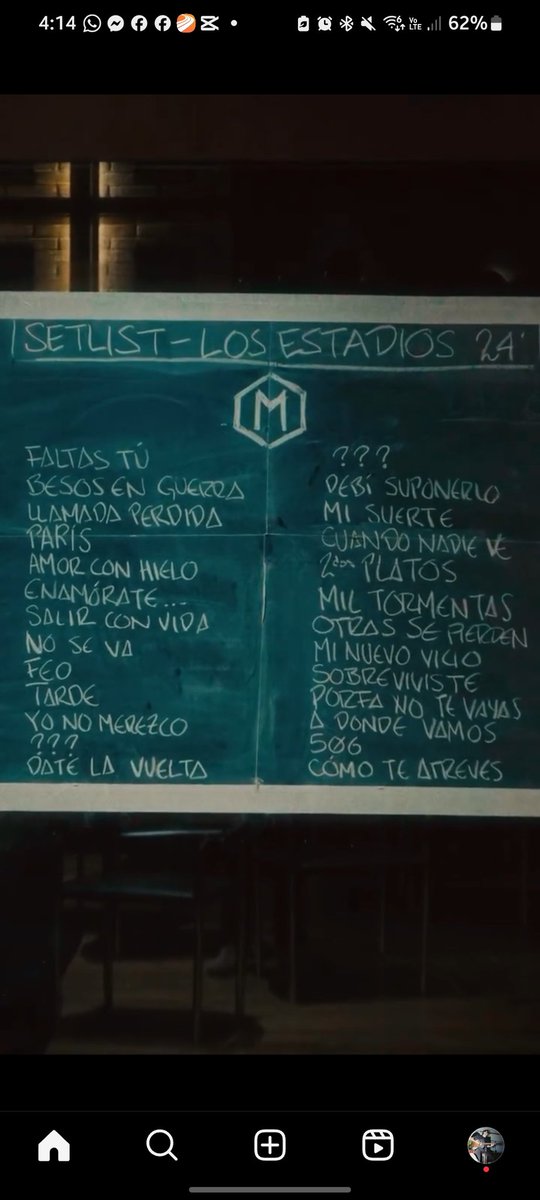 dibujosmoratmx's tweet photo. Que set list tan duroooooo🔥🔥🔥 https://t.co/dwItCwONwy