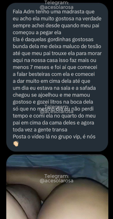LaRosa_TG's tweet photo. ⭕️Confissão de incesto real que come a madrasta
⭕️Royal incest confession that eats his stepmother
#pintoawards #ict #confissão #confissões #ictleaked #vazadinhos #vazadas #videosvazados #stepmom #dad #ofleaked #leaked #incest #incestoreal #vazadasreais #vazadasexclusivas #mom https://t.co/T2hREQnWqN