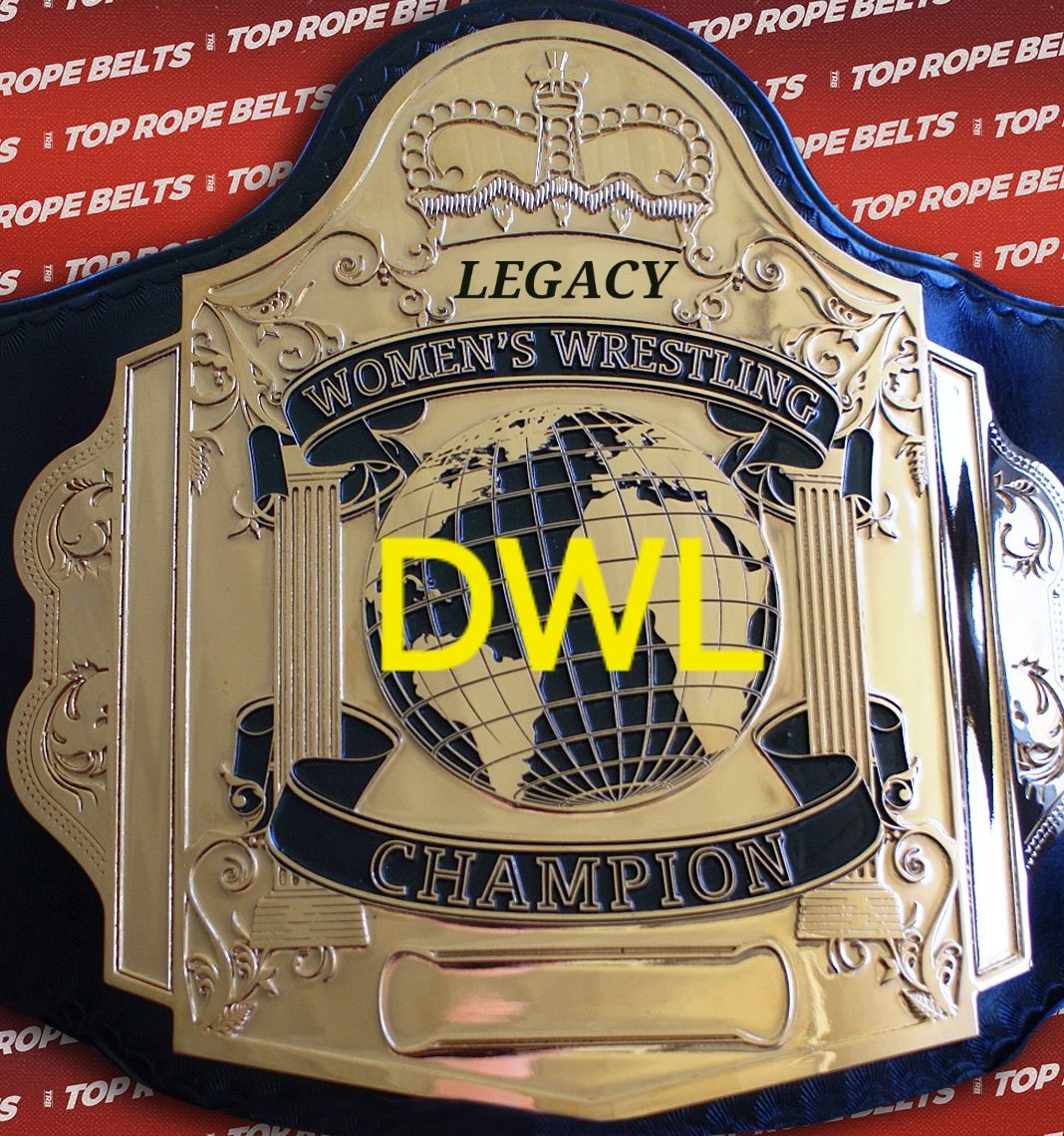 @TheCrystalTyler @ktspadepro @TheFlamingOmen @TheSamTolson Wrestling in Duffy goes. She then presents Crystal with the #DWL Legacy Championship. A title that will be on the line at #GoldenFuture!