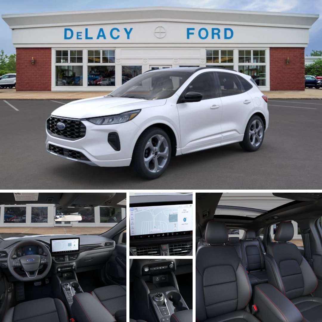 Make your escape in this new 2024 Ford Escape ST-Line! ✨ With a sleek design and top performance, your next adventure awaits. For more info go to: rpb.li/NvBZ

#DeLacyFord #Ford #FordEscape #AdventureReady