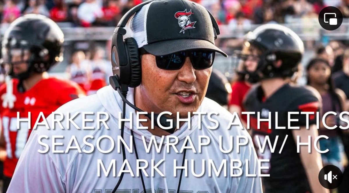 Watch Mark Humble HH Season Wrapup youtu.be/3uoGqBEsoas?si… via @YouTube @MarkHum7 @HHKnights_FB @HhhsKnights @AthleticsKISD @KilleenISD_ @KDHsports