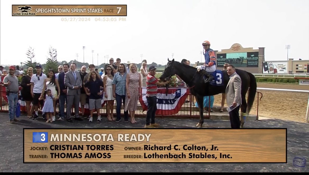 Phenomenal🔥🔥Week for @OaklawnRacing Campeon @cristiantorr64 🇵🇷 (9 for 17) culminates with a Stakes💰Score for Tom Terrific @TomAmossRacing at @lonestarpark @valeriav_tc @NTomlinson0610 @ljlmvel @zayas_edgardo @romeronlsa @jaimetorresjcky @willielozanojr @keithasm7 @RSantana_Jr