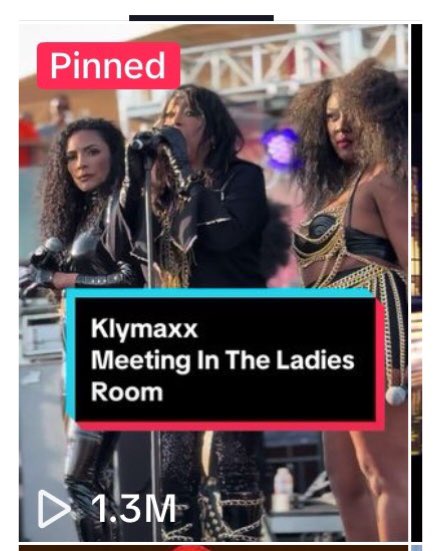 BernadetteCoopr's tweet photo. Klymaxx, feat Bernadette Cooperโฆ now at 1.3 million views on TikTok! and Instagram. This is incredible for an old school diva. I didnโt do it by myself. I love my band and #sethneblett #oldiesvibeofficial #klymaxx @PatriksPicks #Pridefestivals #oldschool # interviews https://t.co/fOaQKQTz6d