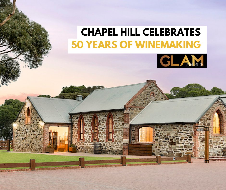 Chapel Hill Winery celebrates 50 years! 🥂 Join them in the festivities at an exclusive event THIS SUNDAY June 2nd. Read more >> hubs.la/Q02yz6-G0 #adelaide #glamadelaide #southaustralia