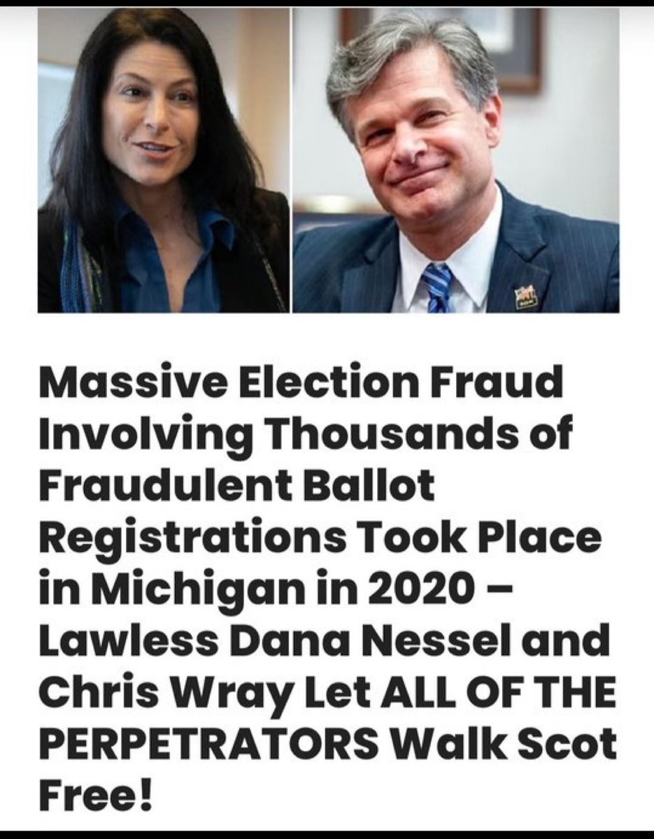 🚨🚨 ELECTION FRAUD 🚨🚨 🚨🚨FREEDOM OF INFORMATION ACT released by @yehuda_miller CONFIRMS: The FBI and the DOJ uncovered a massive 2020 election ballot fraud operation in Michigan and covered it up. +100,000 mail in ballot applications cast, falsified at Gov. Gretchen