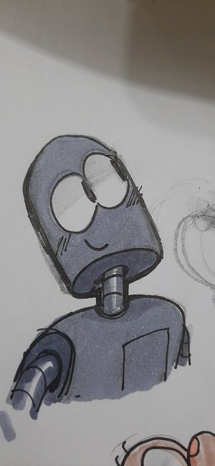 「robot sketch」 illustration images(Latest)