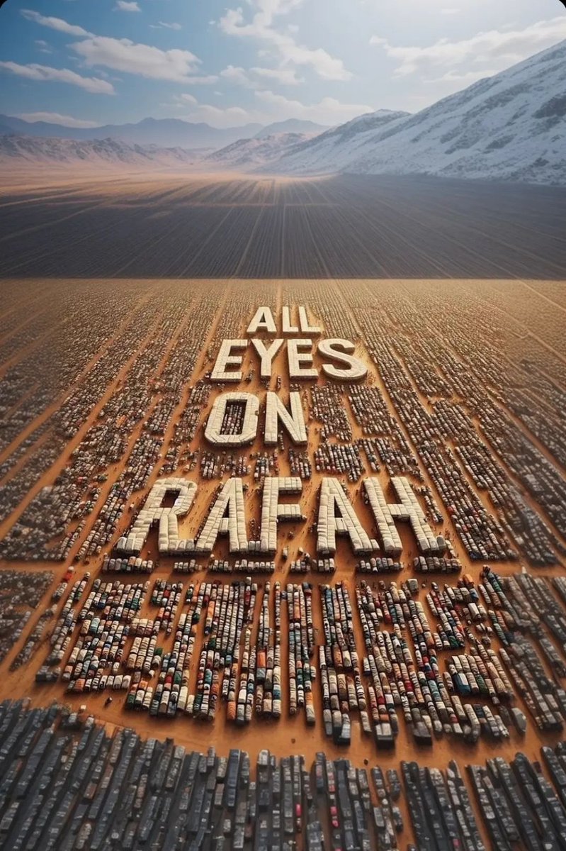 Mehtapsvs12's tweet photo. #AllEyesOnRafah https://t.co/6JBw2HEIgH