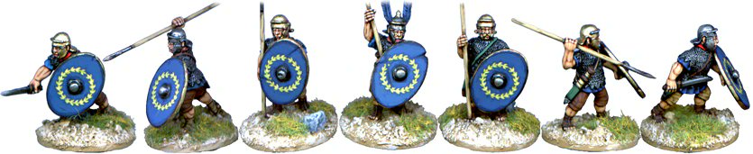 Thinking of giving my Auxiliaries blue tunics. I know there's no historical precedent for 'colour coding' units, but it just looks damn nice to see ranks of colour. 
Going with @WarlordGames Auxiliaries for now and might eventually change to @WargamesFoundry for Broken Legions.