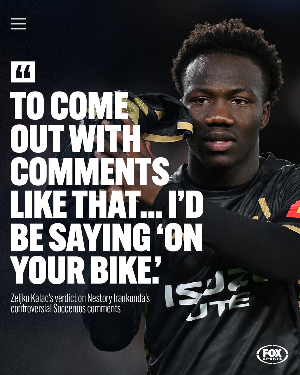 Could Nestory Irankunda answered questions about his international future better? 🧐

Zeljko Kalac certainly thinks so 🗣&gt;&gt; bit.ly/4aJxyd0