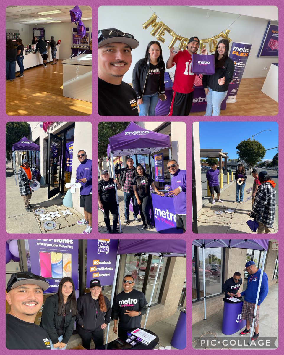 Street team &amp; AR teams brought some amazing energy and had fun with new and exciting customers over the weekend 💜💪🏼#MetroFlex #Express #SMRA