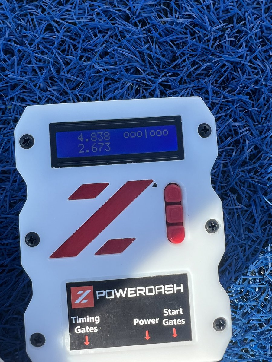 WedelJosh19's tweet image. 4.83 and 4.86 Lasered 40s from a 2-Point
At 6’5 240