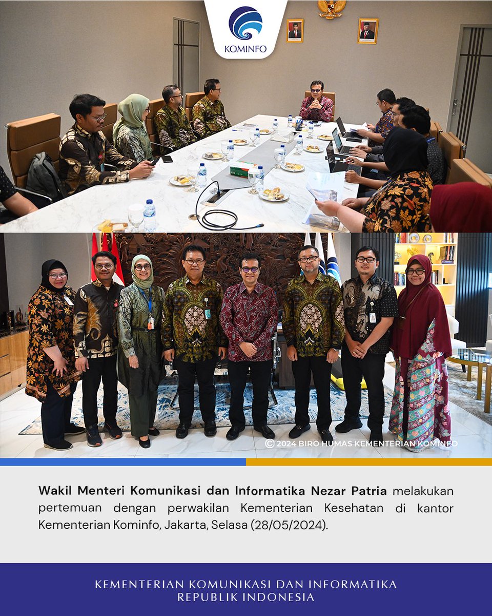 Halo, SobatKom! Selasa (28/5), Wamenkominfo Nezar Patria menghadiri sejumlah kegiatan di Jakarta. Simak informasi selengkapnya melalui postingan berikut ini! #BersamaKominfo #PotretMenkominfo #PotretWamenkominfo